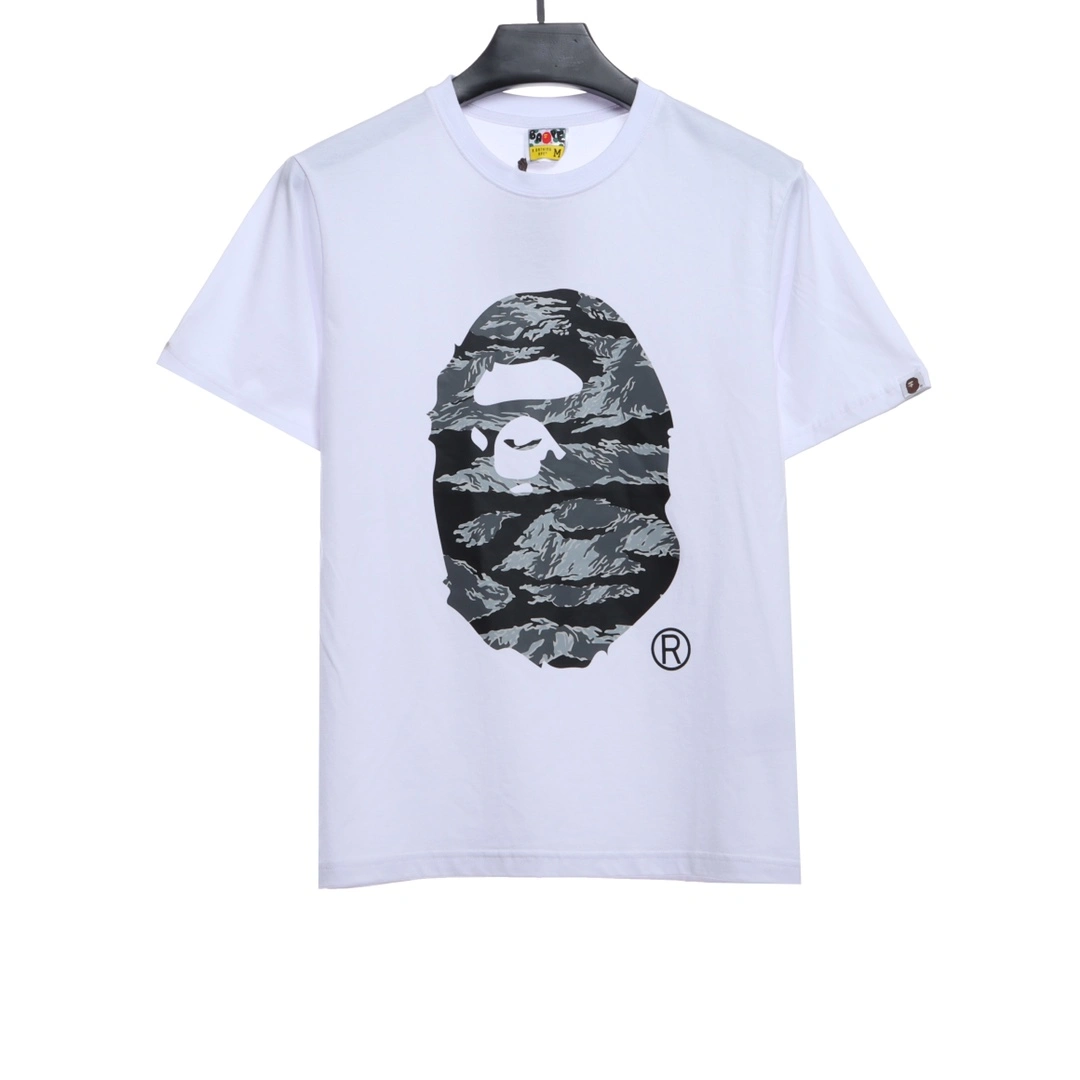 mountain peak print short sleeve
