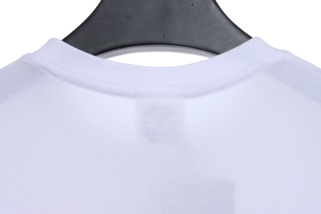 multi-color block camouflage short sleeve