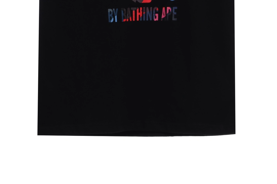 multi-color block camouflage short sleeve