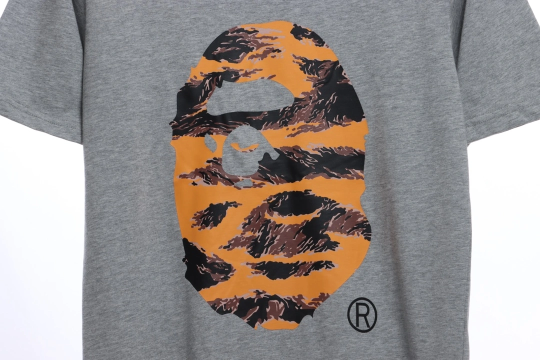 mountain peak print short sleeve