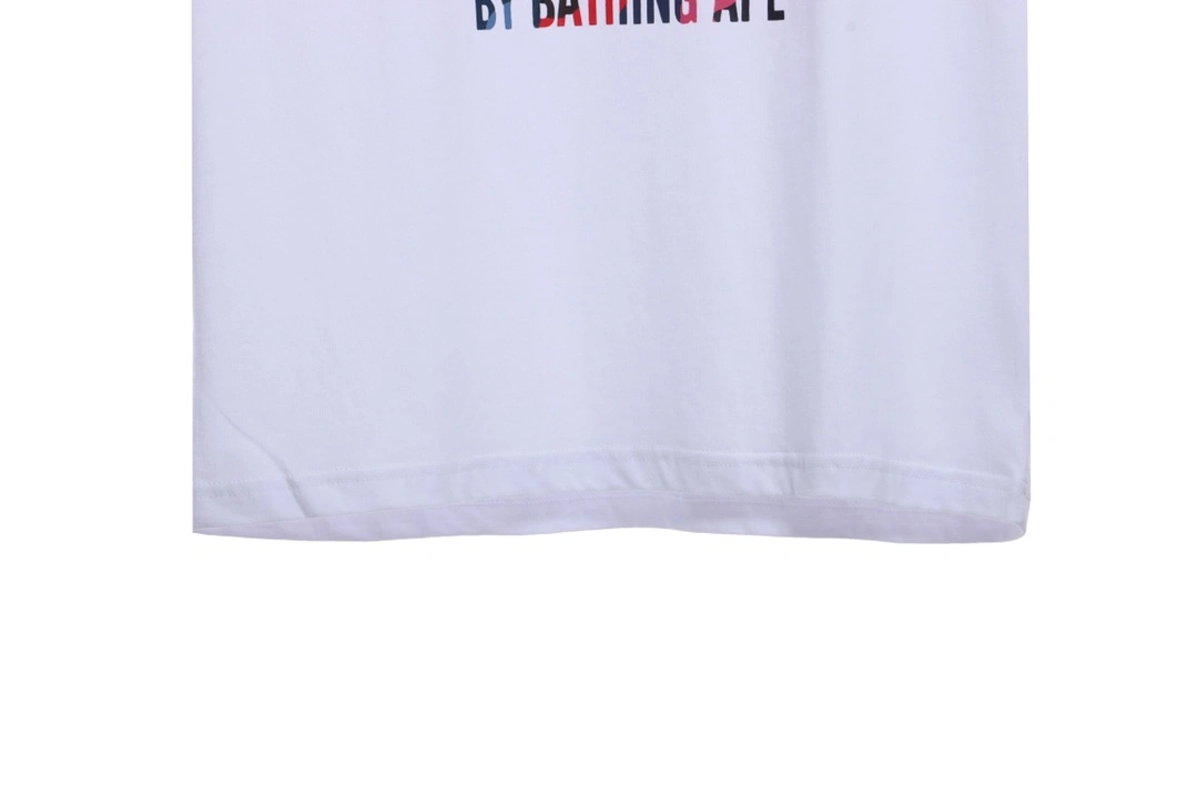 multi-color block camouflage short sleeve