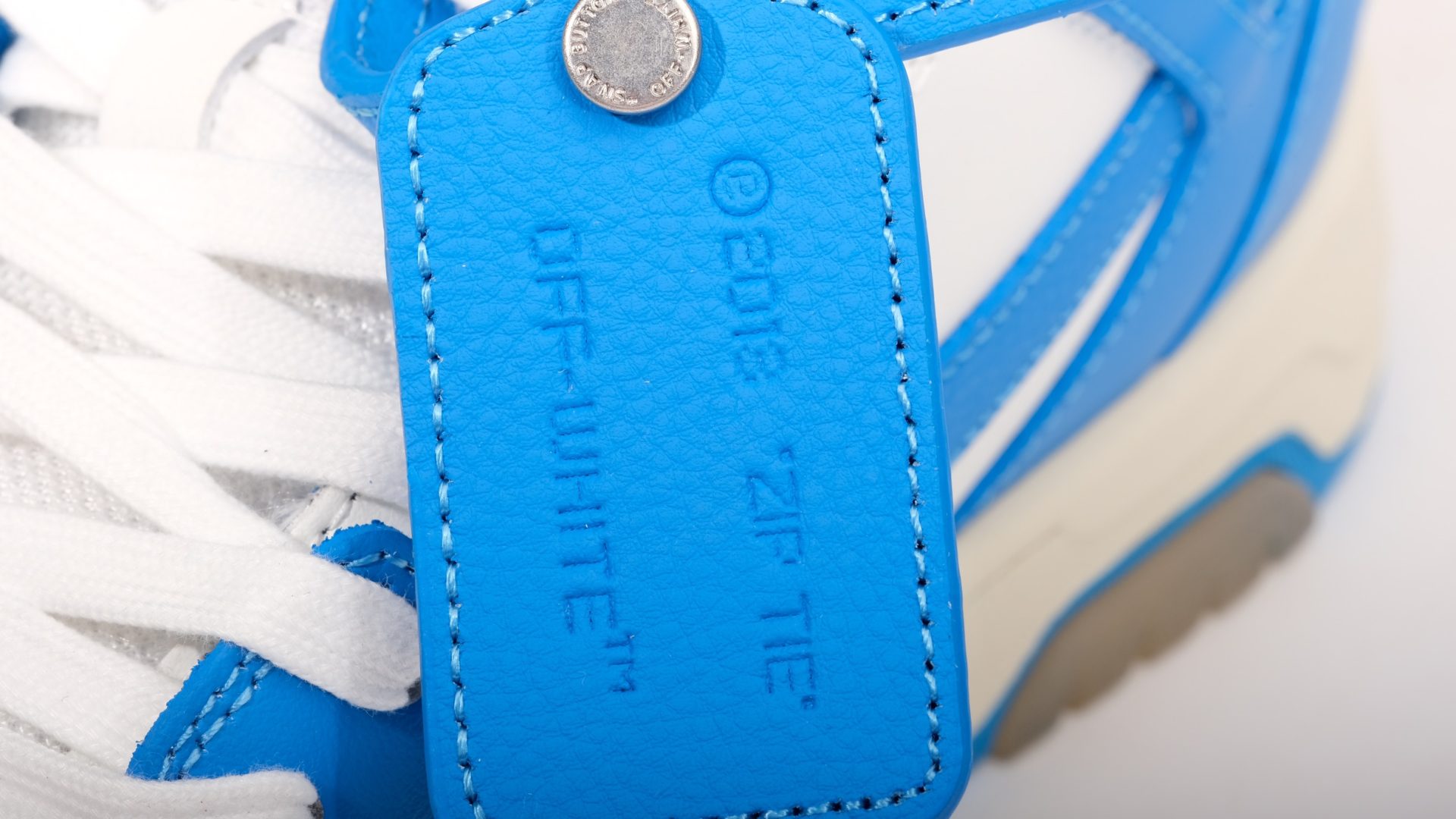 off-white out of office low “blue white” reps