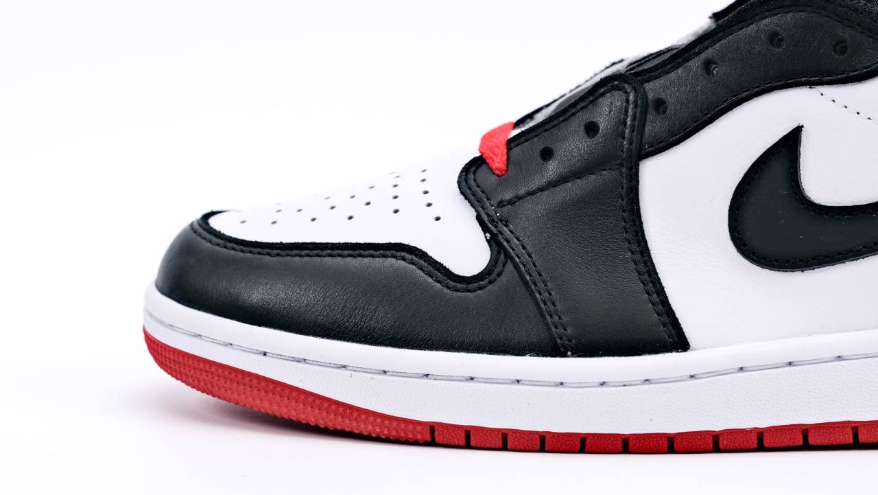 air jordan 1 retro low og ‘black toe’replica