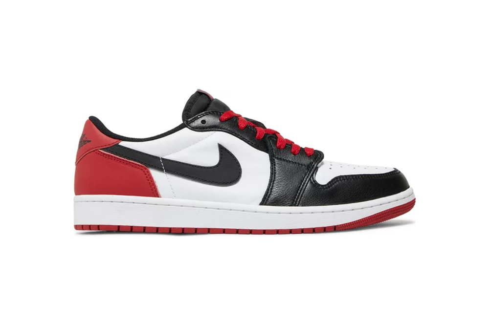 air jordan 1 retro low og ‘black toe’replica