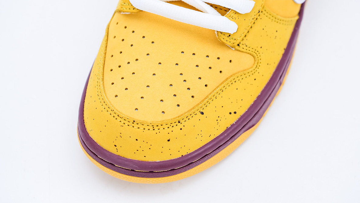 dunk low premium sb ‘yellow lobster’ replica