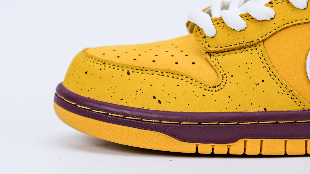 dunk low premium sb ‘yellow lobster’ replica