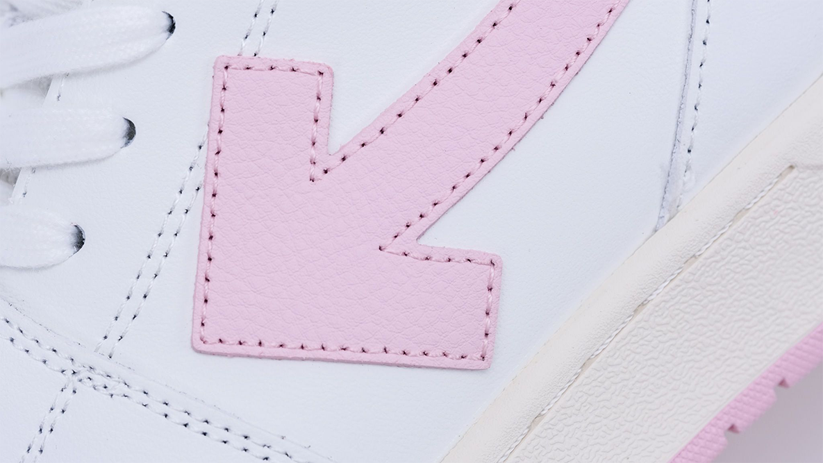 off-white wmns out of office ‘white pink’ replica