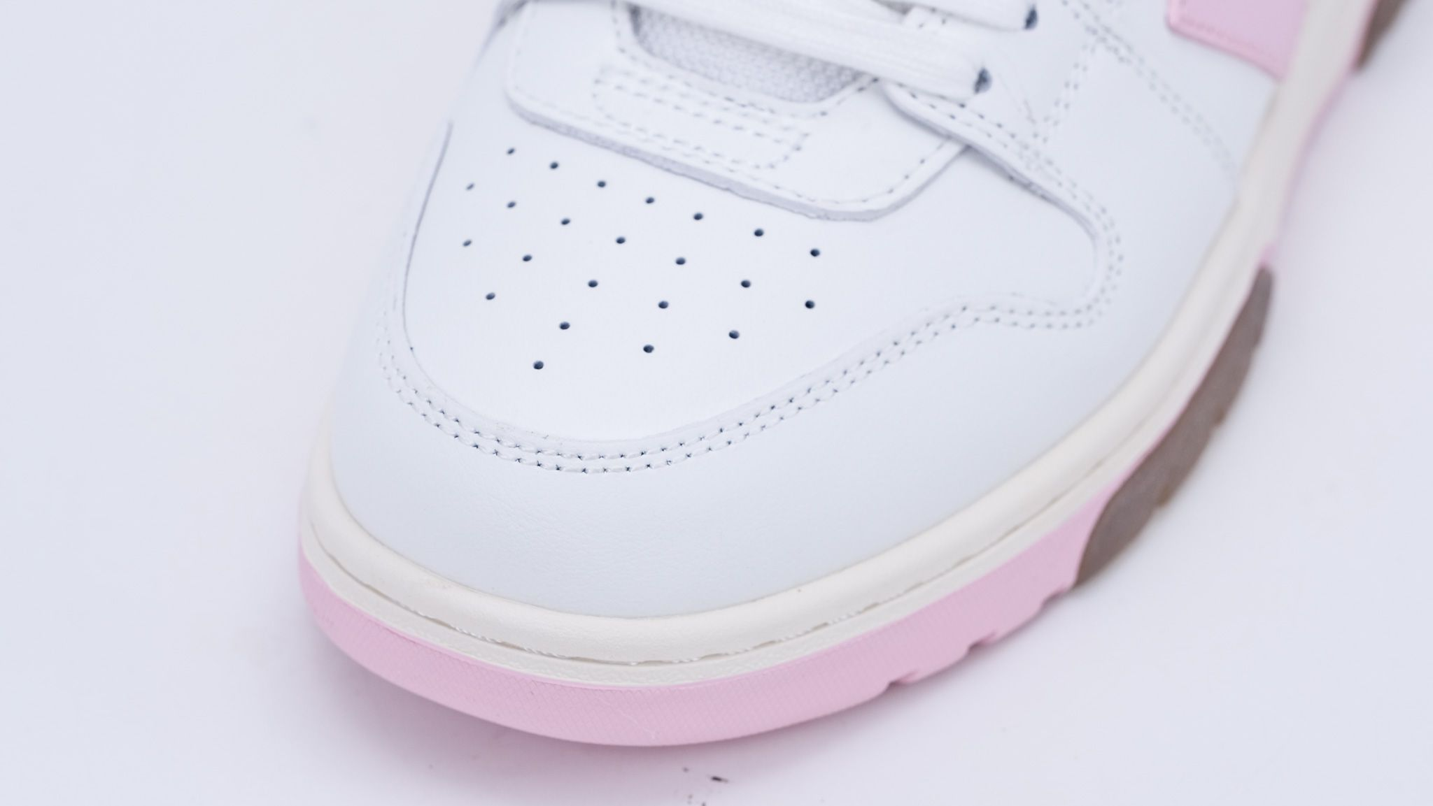 off-white wmns out of office ‘white pink’ replica