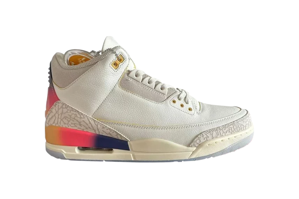 j. balvin x air jordan 3 retro ‘medellín sunset’ reps