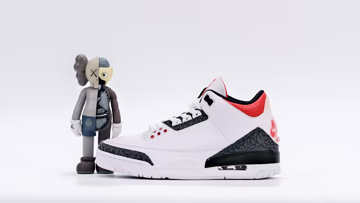 air jordan 3 retro fire red denim replica