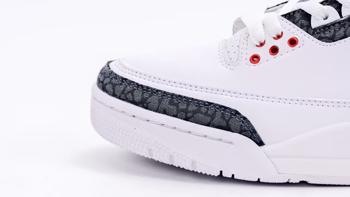 air jordan 3 retro fire red denim replica