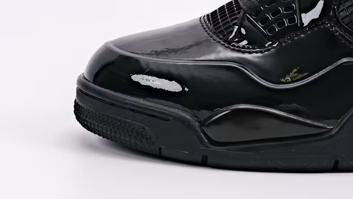 air jordan 4 retro ’11lab4 – black’ sample replica