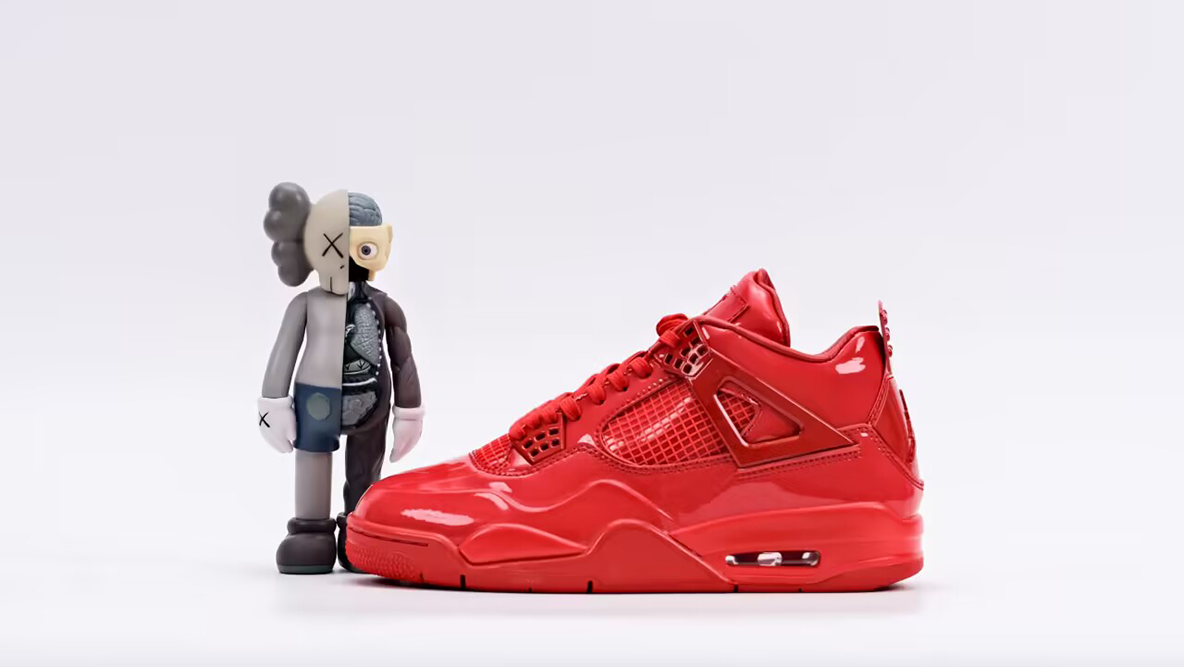 air jordan 4 retro ’11lab4 – red’ replica