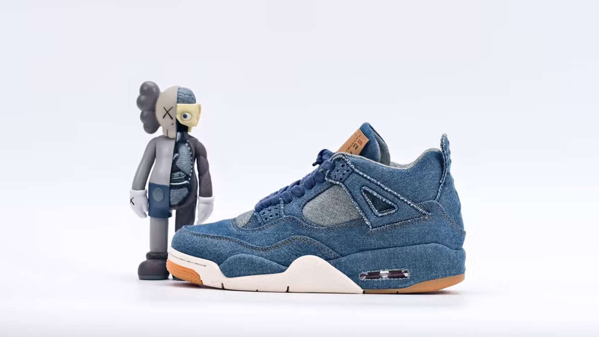 air jordan 4 levi’s denim replica
