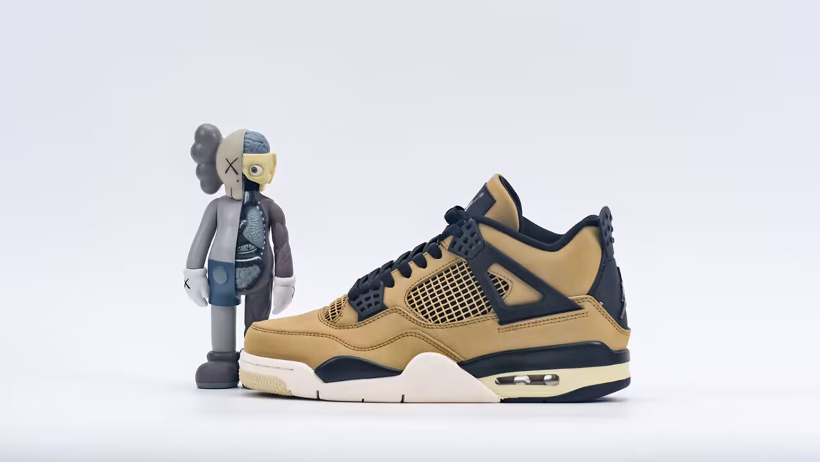 air jordan 4 retro ‘mushroom’ replica