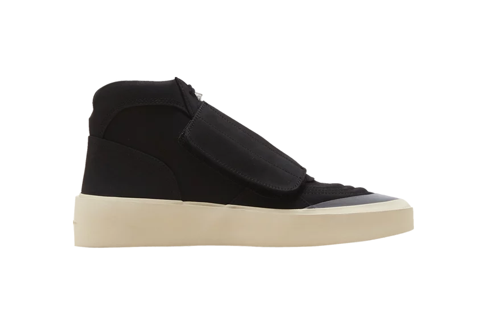 fear of god skate mid ‘black silver’ replica