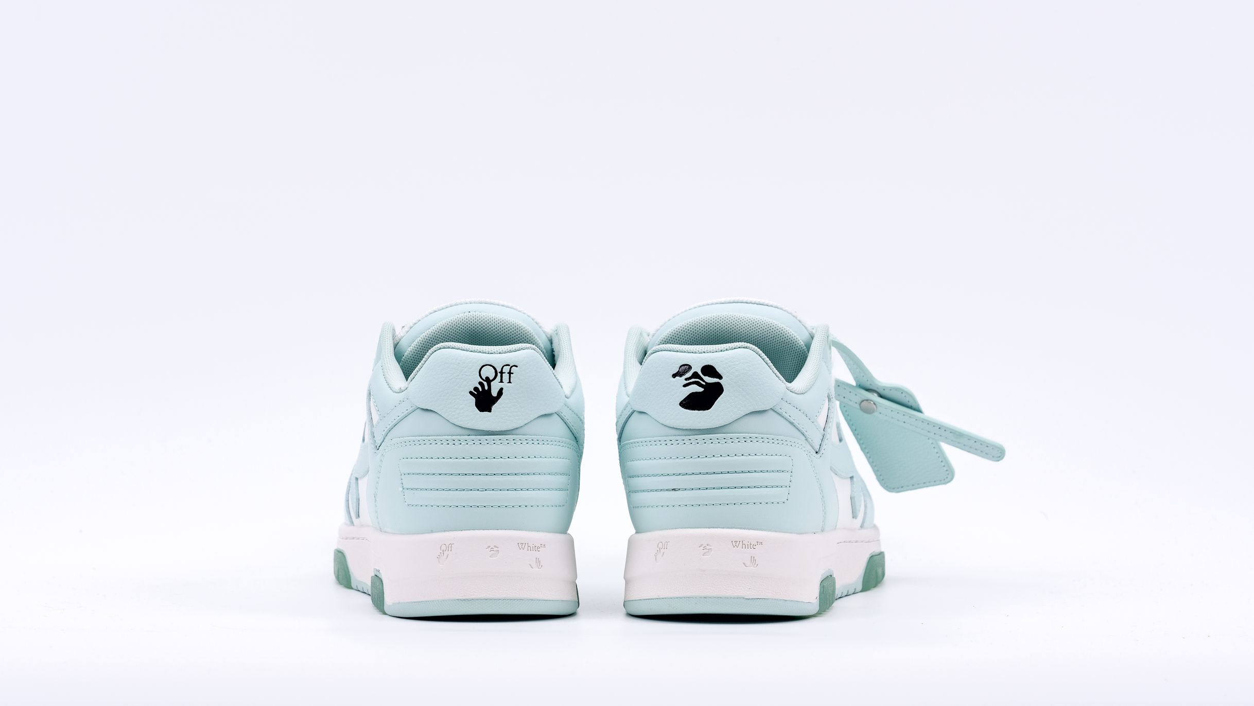 off-white out of office ‘white mint’ replica