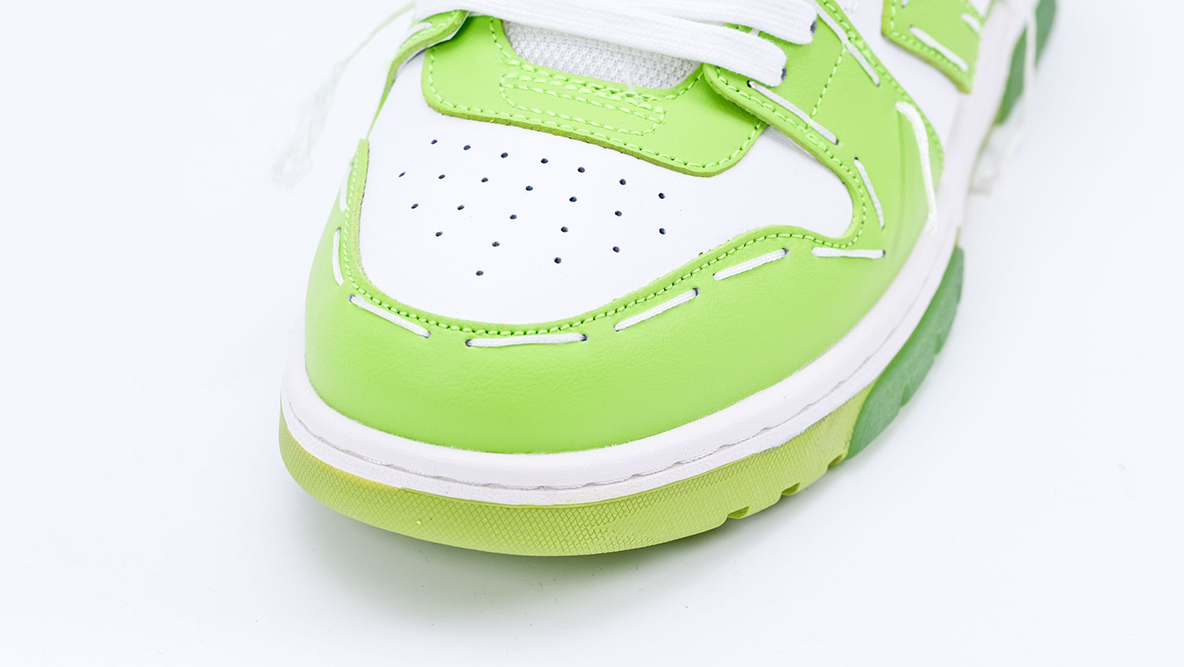 off-white out of office sartorial stitching “white green” replica