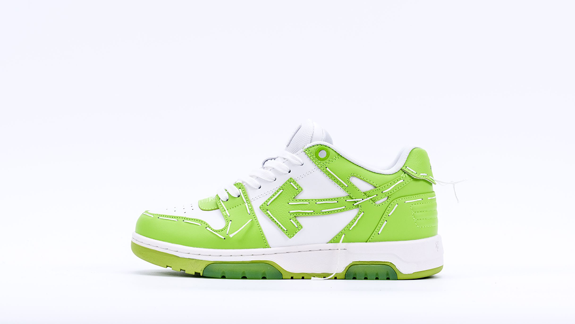 off-white out of office sartorial stitching “white green” replica