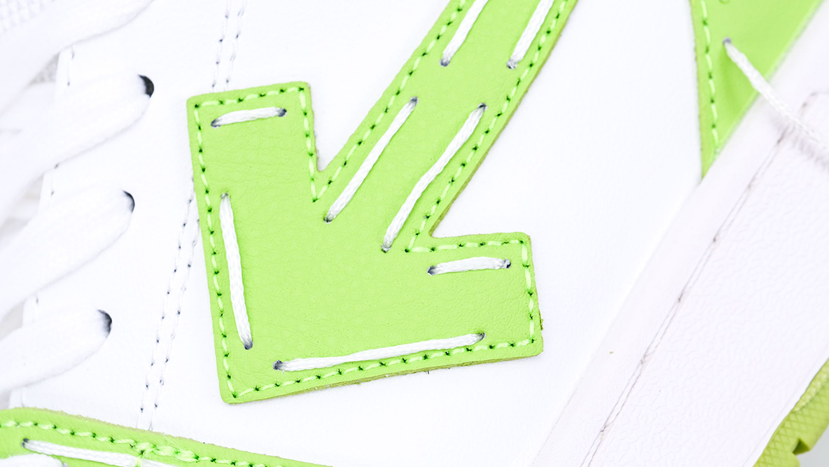 off-white out of office sartorial stitching “white green” replica