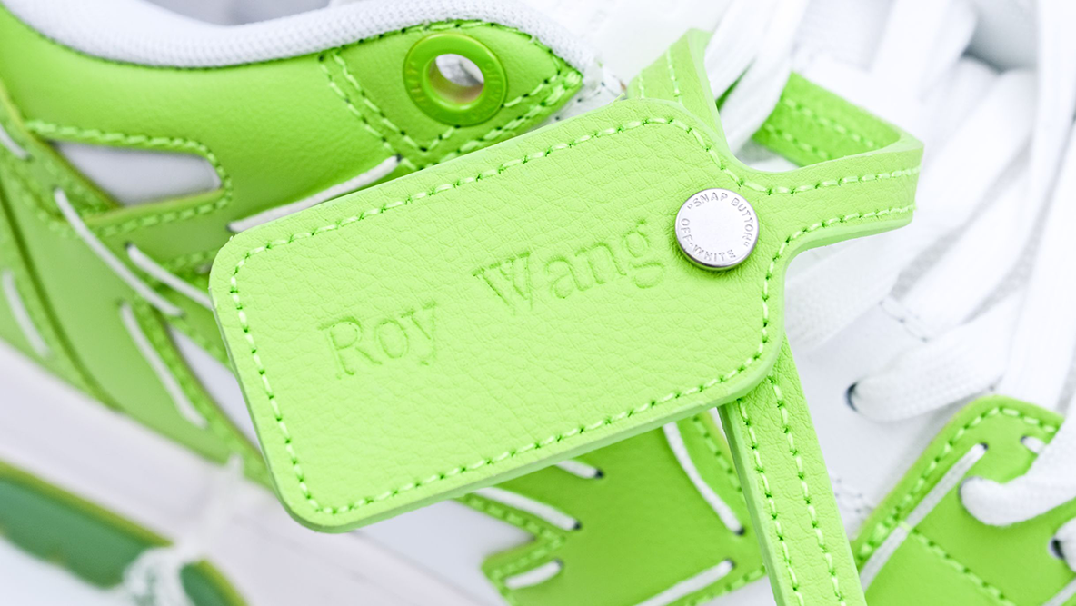 off-white out of office sartorial stitching “white green” replica