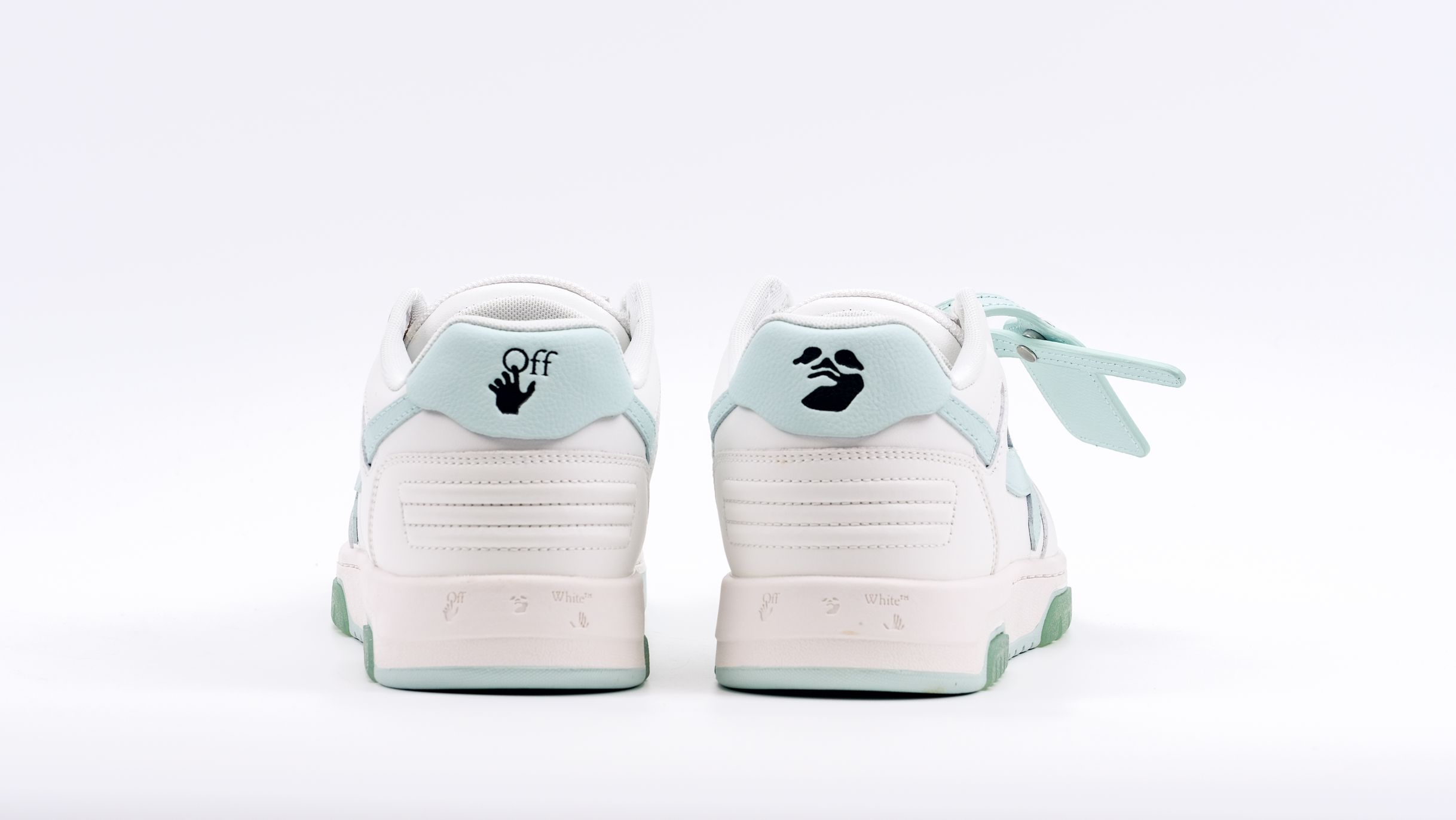 off-white out of office ‘white mint green’ replica