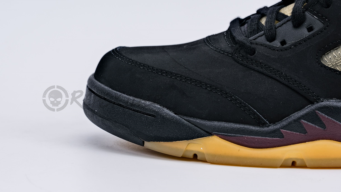 a ma maniére x air jordan 5 retro ‘black’ replica