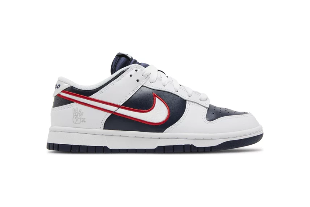 dunk low premium ‘houston comets four peat’ replica
