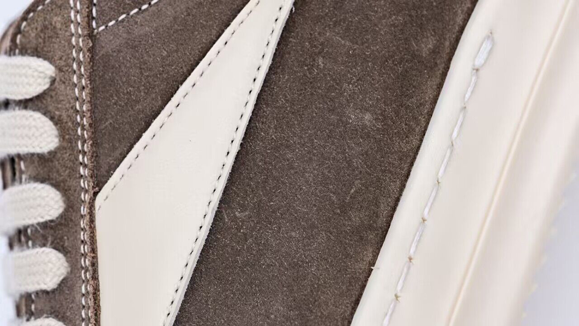 rick owens strobe vintage low ‘dark dust’ replica