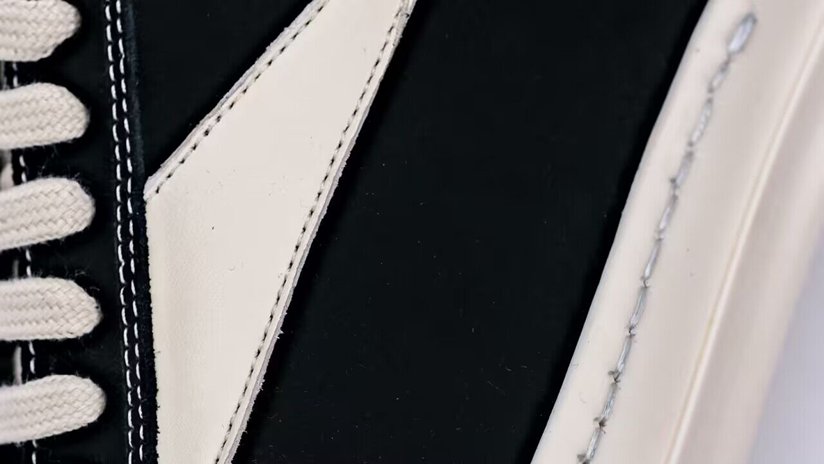 rick owens wmns drkshdw luxor vintage low ‘black milk’ replica