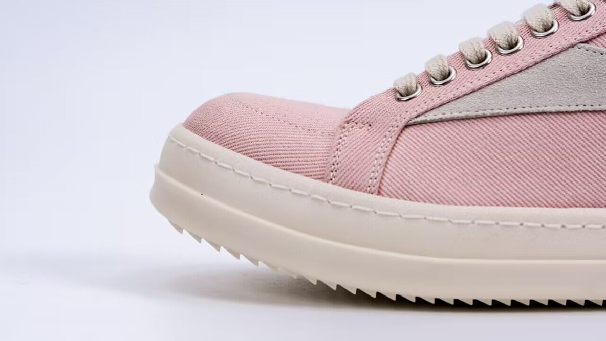 rick owens wmns edfu vintage low ‘faded pink’ replica