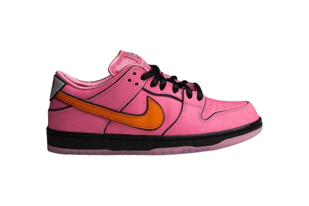 the powerpuff girls x dunk low pro sb qs ‘blossom’ replica