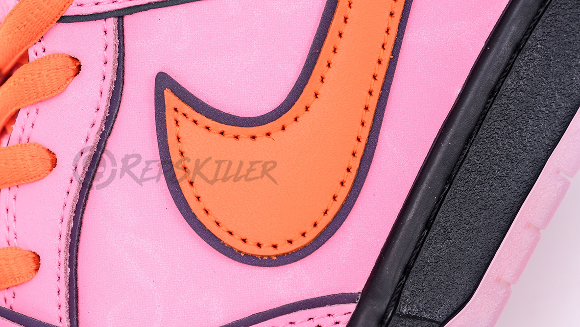 the powerpuff girls x dunk low pro sb qs ‘blossom’ replica