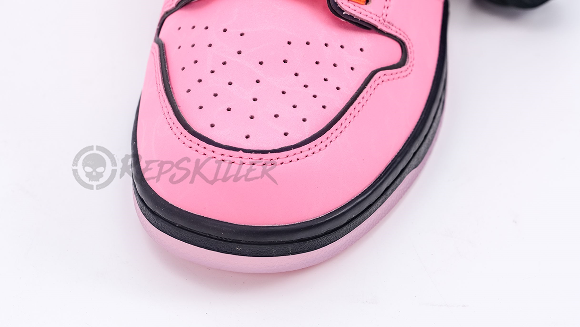the powerpuff girls x dunk low pro sb qs ‘blossom’ replica