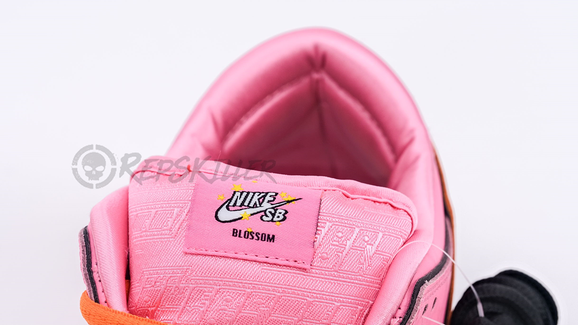 the powerpuff girls x dunk low pro sb qs ‘blossom’ replica