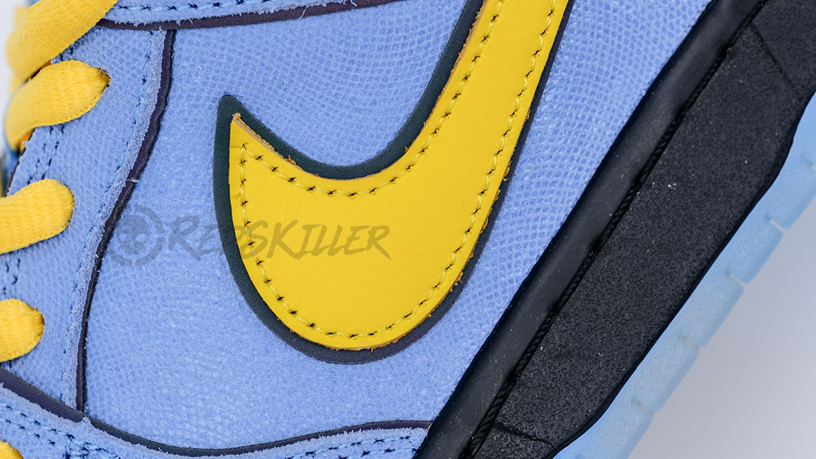 the powerpuff girls x dunk low pro sb qs ‘bubbles’ replica