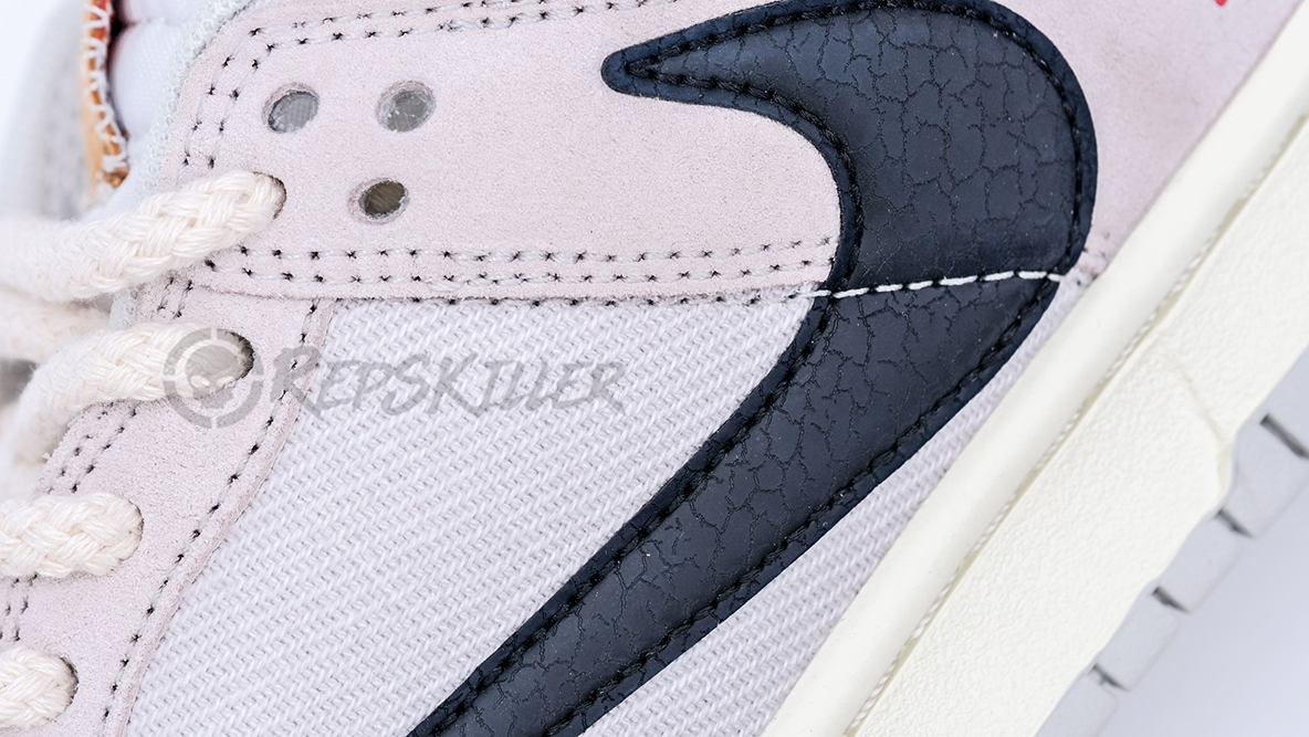 travis scott x stussy x nk dunk low (customized) replica