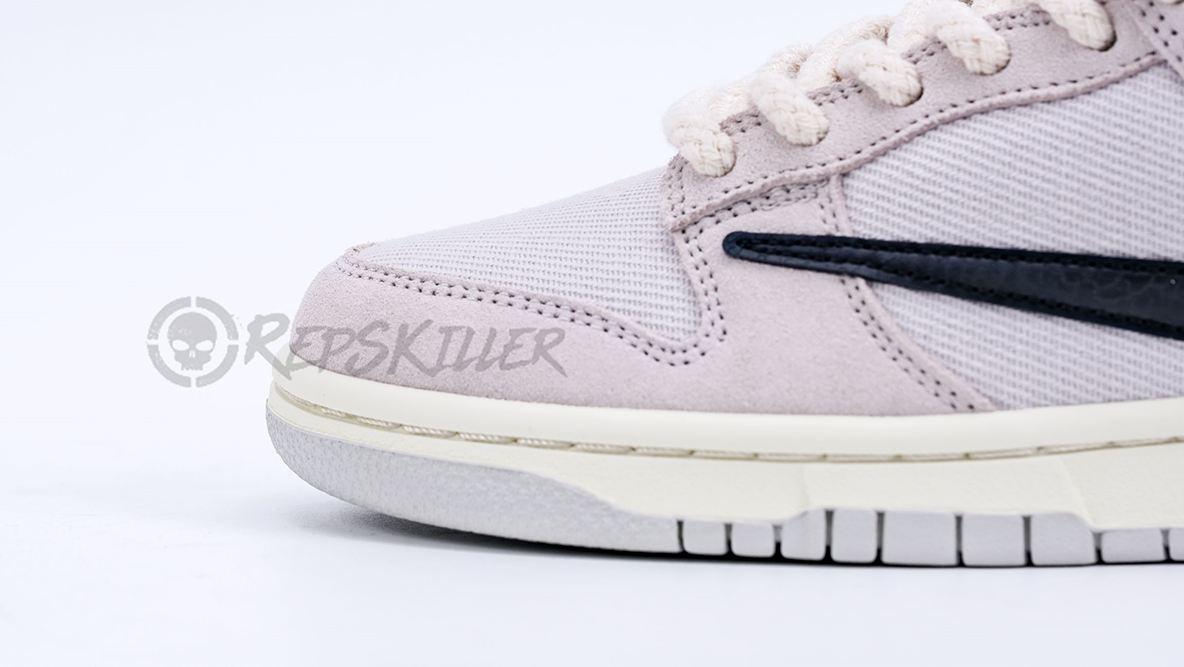 travis scott x stussy x nk dunk low (customized) replica