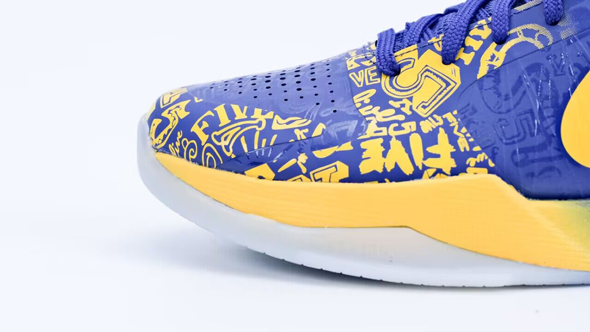zoom kobe 5 protro ‘5 rings’ replica