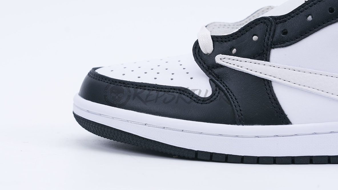 travis scott x air jordan 1 low custom black replica