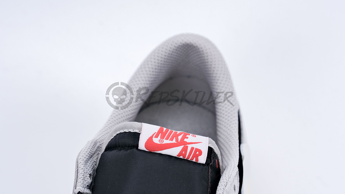 travis scott x air jordan 1 low custom grey replica
