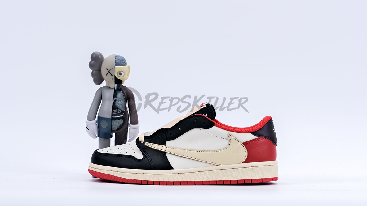 travis scott x air jordan 1 low custom replica