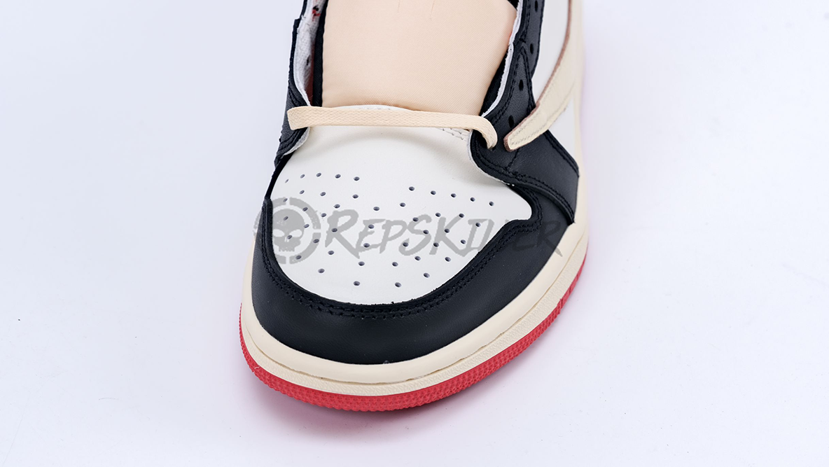 travis scott x air jordan 1 low custom replica