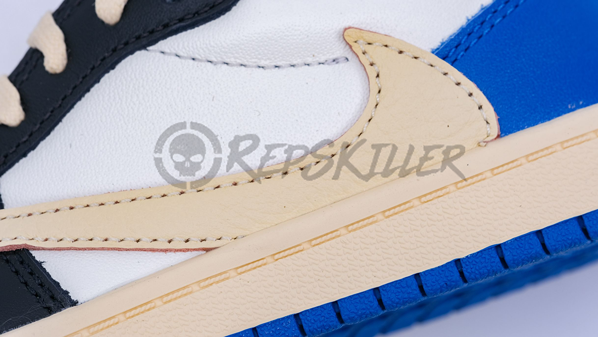 travis scott x air jordan 1 low fragment (child) replica