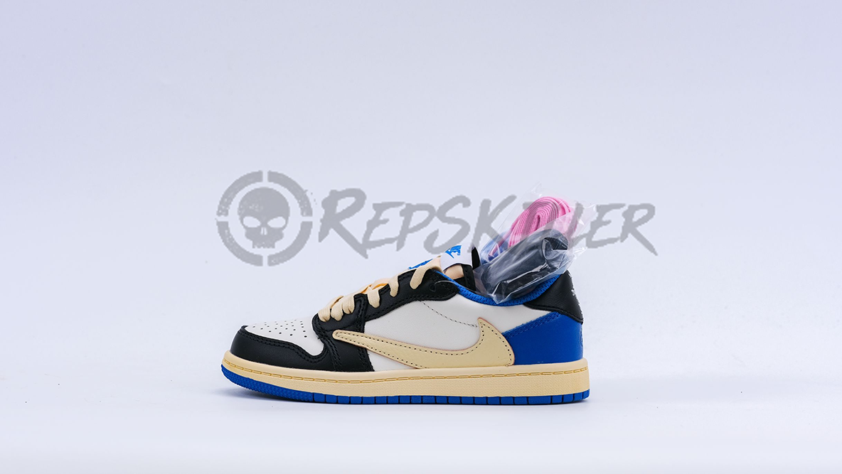 travis scott x air jordan 1 low fragment (child) replica