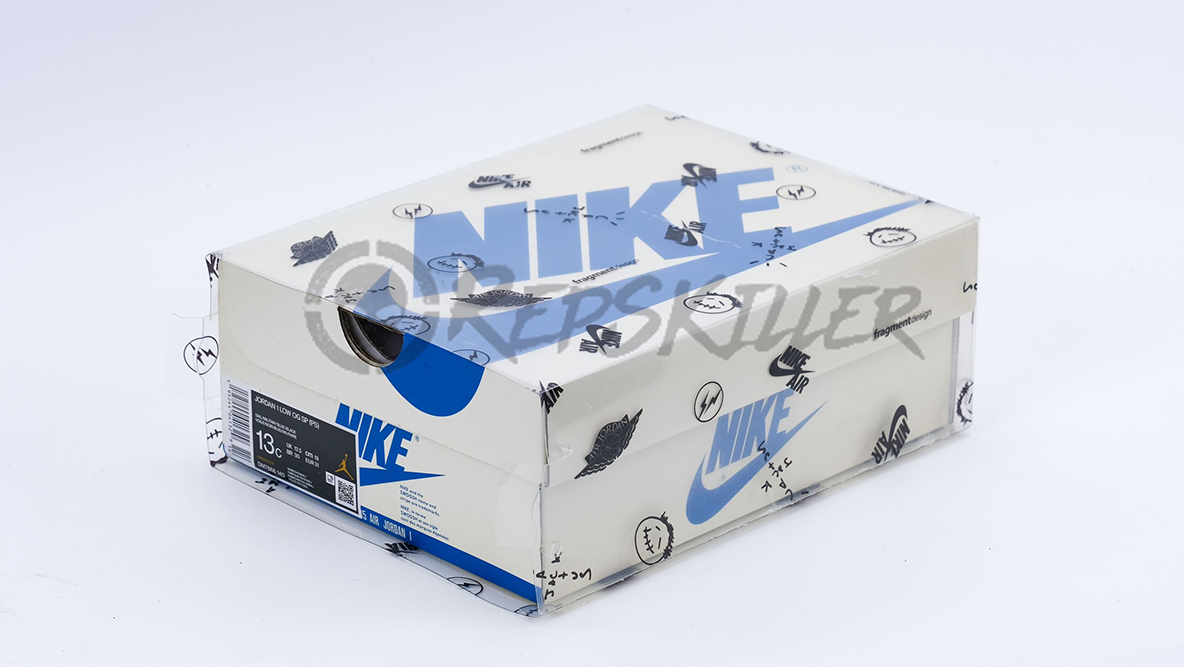 travis scott x air jordan 1 low fragment (child) replica
