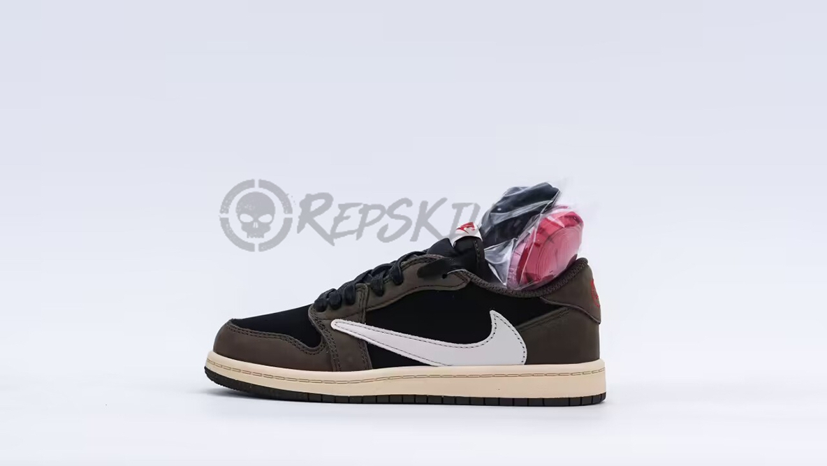 travis scott x air jordan 1 low ‘mocha''(child) replica