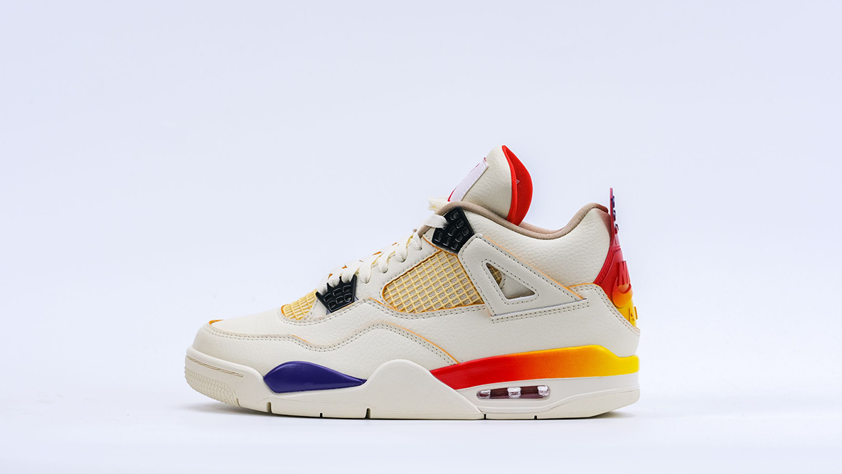 j balvin x air jordan 4 medellin sunset replica