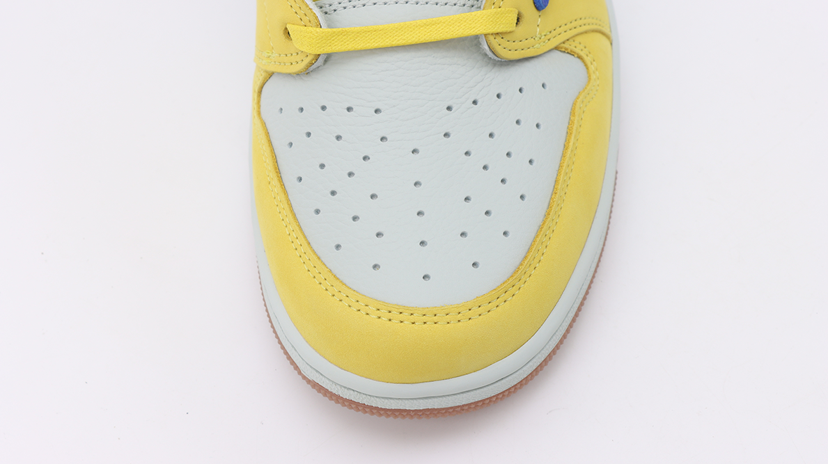 travis scott x wmns air jordan 1 retro low og sp ‘canary’ replica