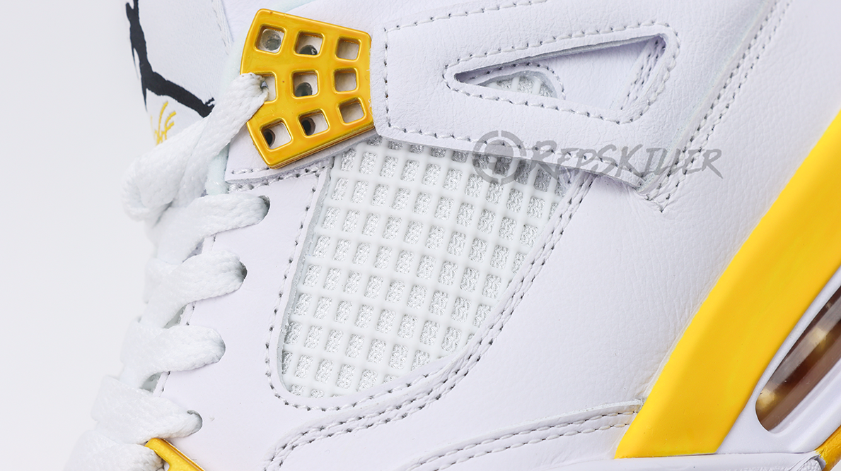 air jordan 4 retro “white yellow” replica